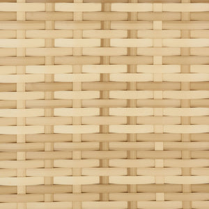 Safavieh VIORA Loveseat - Stylish Outdoor Seating with Plush Cushions and Integrated Storage for Comfort Natural / White PAT7710D