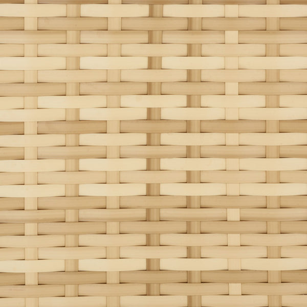 Safavieh VIORA Loveseat - Stylish Outdoor Seating with Plush Cushions and Integrated Storage for Comfort Natural / White PAT7710D