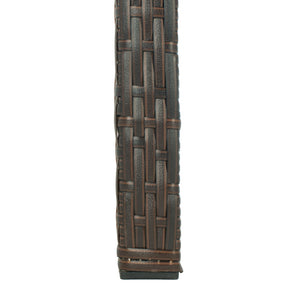 Safavieh RESLOR 4-Piece Outdoor Living Set for a Coastal Retreat - Modern Wicker Design with Plush Comfort Brown / White PAT7713C