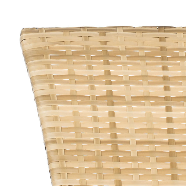 Safavieh EDNA 3-Piece Lounge Set – Elegant Outdoor Seating with Tropical Modern Design for Ultimate Comfort Natural / White PAT7719D