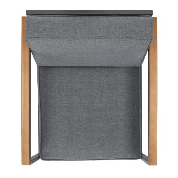 Safavieh Chicopee 4 Piece Living Set XII23 Natural/Grey Galvanized Steel PAT7725A-2BX