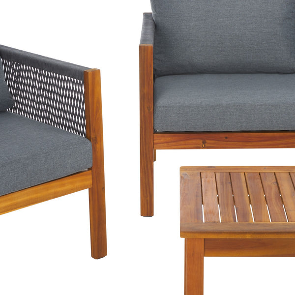 Safavieh Wilson 4 Piece Set Grey / Grey  PAT7731A