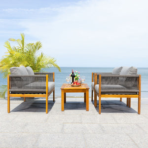 Safavieh Wilson 4 Piece Set Grey / Grey  PAT7731A