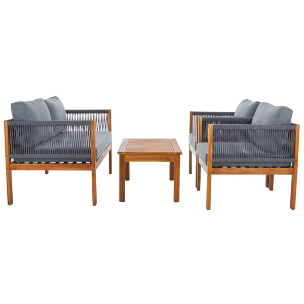 Safavieh Wilson 4 Piece Set Grey / Grey  PAT7731A