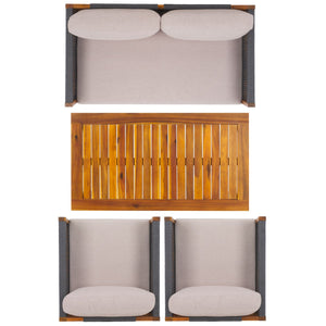 Safavieh Wilson 4 Piece Set Grey / Light Grey  PAT7731B