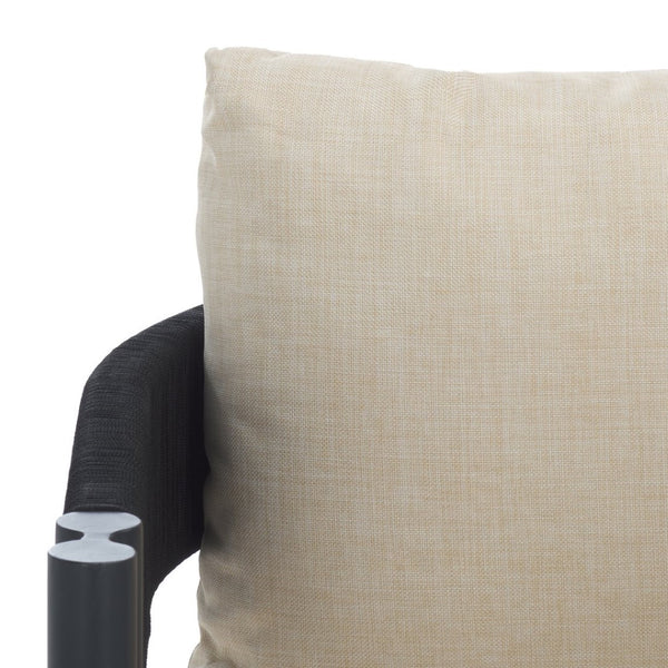 Safavieh Viola Swivel Chair – Elegant Outdoor Furniture For Relaxation, Comfort, And Timeless Style Black ,Taupe  Pat7753a