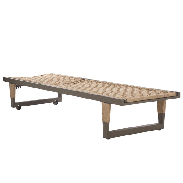 Safavieh Arthur Lounge Chair - Elegant Grey & Heather Tan Outdoor Seating For Relaxation & Style Grey ,Heather Tan Steel,Rope Pat7760a