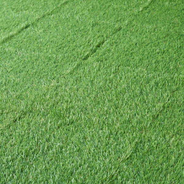 Safavieh PAJU Grass Floor Tiles - Interlocking Green Patios & Decks, Quick Install, Durable & Low-Maintenance PAT7910A