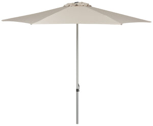 Safavieh HURST 9 FT Push Up Umbrella – Elegant Canopy for Stylish Shade in Patios, Pools, and Outdoor Areas Beige PAT8002A