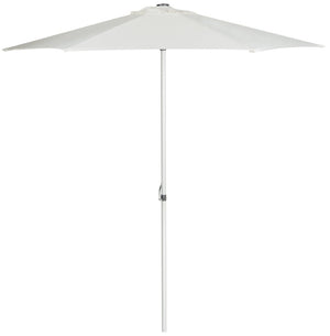 Safavieh HURST 9 FT Push Up Umbrella – Elegant Canopy for Stylish Shade in Patios, Pools, and Outdoor Areas Ivory PAT8002B
