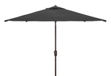 Safavieh Zimmerman 7.5 Ft Square Market Umbrella Black Aluminum PAT8401D