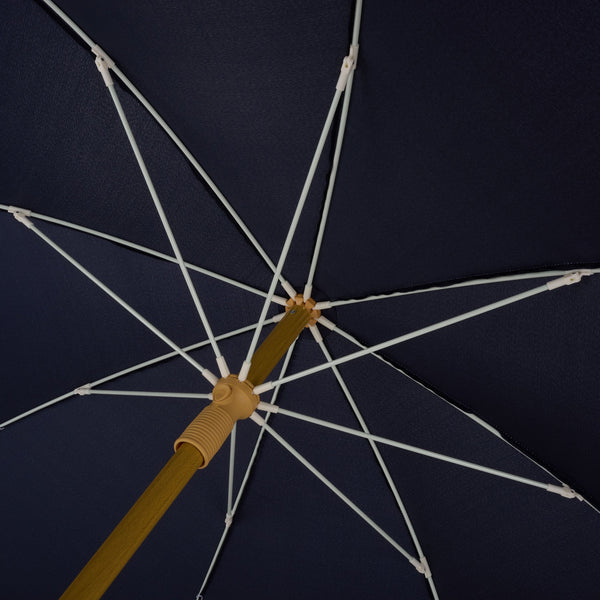 Valencia 6.5 Ft Beach Umbrella — Portable Uv Protection Canopy With Durable Metal Frame For Outdoors