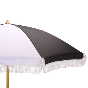 Gallo 6.5 Ft Beach Umbrella With Durable Metal Frame, Weather-Resistant Canopy, Easy Portability And Chic Shade