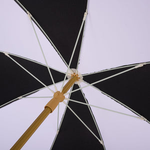 Gallo 6.5 Ft Beach Umbrella With Durable Metal Frame, Weather-Resistant Canopy, Easy Portability And Chic Shade