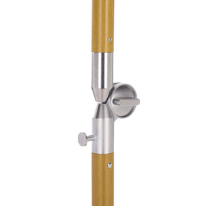 Gallo 6.5 Ft Beach Umbrella With Durable Metal Frame, Weather-Resistant Canopy, Easy Portability And Chic Shade