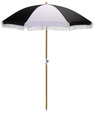 Gallo 6.5 Ft Beach Umbrella With Durable Metal Frame, Weather-Resistant Canopy, Easy Portability And Chic Shade