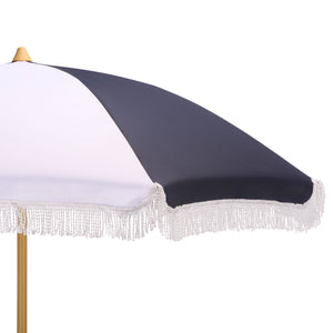 Gallo 6.5 Ft Beach Umbrella With Durable Metal Frame, Weather-Resistant Canopy, Easy Portability And Chic Shade