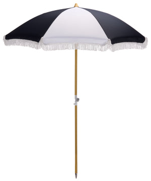 Gallo 6.5 Ft Beach Umbrella With Durable Metal Frame, Weather-Resistant Canopy, Easy Portability And Chic Shade