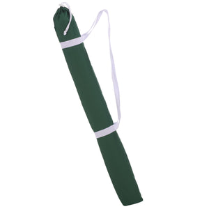 Gallo 6.5 Ft Beach Umbrella With Durable Metal Frame, Weather-Resistant Canopy, Easy Portability And Chic Shade