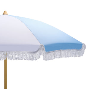 Gallo 6.5 Ft Beach Umbrella With Durable Metal Frame, Weather-Resistant Canopy, Easy Portability And Chic Shade
