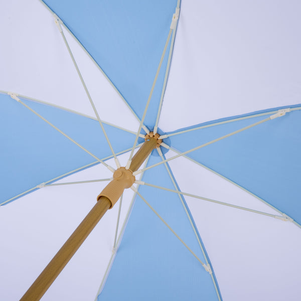 Gallo 6.5 Ft Beach Umbrella With Durable Metal Frame, Weather-Resistant Canopy, Easy Portability And Chic Shade
