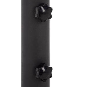 Safavieh Valance Matte Powder-Coated Metal Pedestal Base for Coffee or Accent Table Builds Black PAT8991A