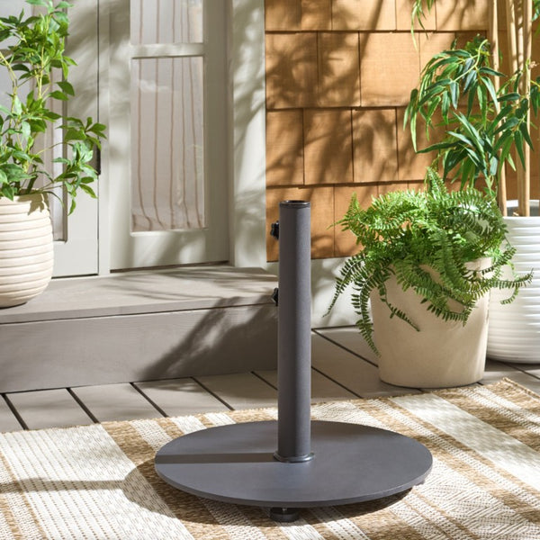 Safavieh Valance Matte Powder-Coated Metal Pedestal Base for Coffee or Accent Table Builds Black PAT8991A