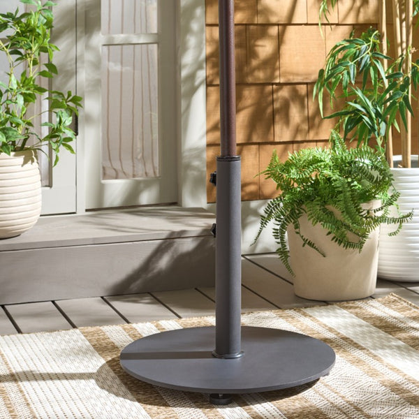 Safavieh Valance Matte Powder-Coated Metal Pedestal Base for Coffee or Accent Table Builds Black PAT8991A