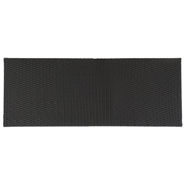 Safavieh COSIMA Outdoor Cushion Box – Sleek Black Storage Chest for Cushions & Poolside Linens, Durable Design PAT9002A