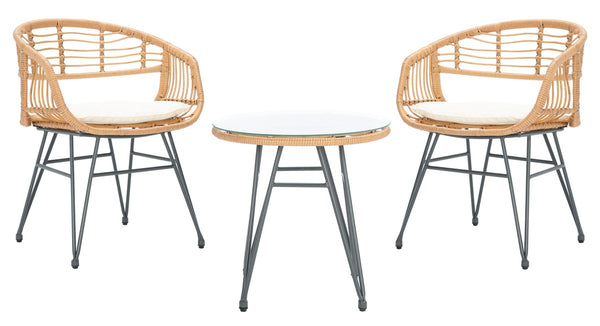 Safavieh Ferla 3 Piece Lounger Set PAT9014A