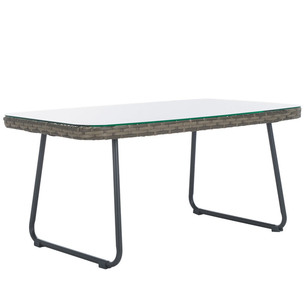 Safavieh Lonra 7 Pc Lounger Set Grey/Grey PAT9019B-2BX