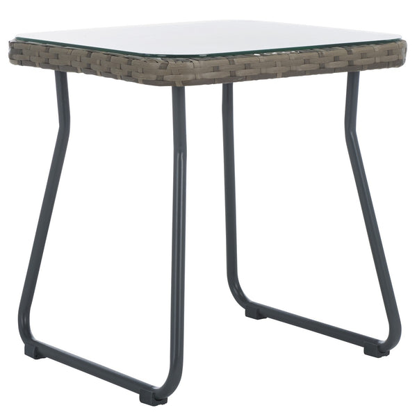 Safavieh Lonra 7 Pc Lounger Set Grey/Grey PAT9019B-2BX