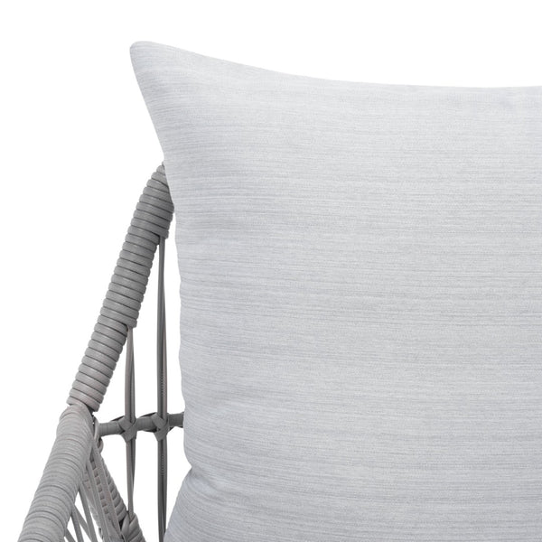 Safavieh LONDYN 3-Piece Lounge Set for Relaxed Outdoor Living with Sculptural Armchairs and Accent Table Grey PAT9031B