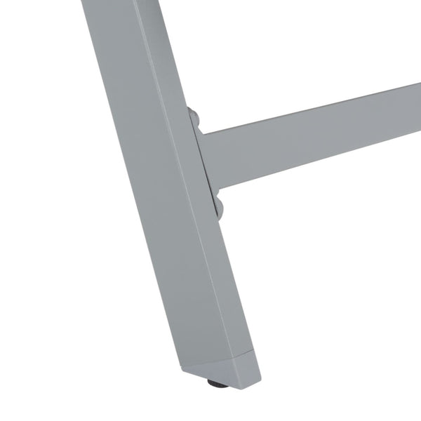 Safavieh FIONNE Sunlounger - Modern Minimalist Outdoor Lounger with Durable Design for Ultimate Relaxation Silver / Grey PAT9038B