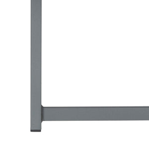 Safavieh CAMLIN Sling Chairs Set of 2 - Stylish Outdoor Loungers with Adjustable Positions and Built-In Headrest Grey / Grey PAT9039B-SET2