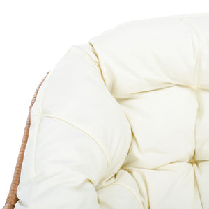 Safavieh RAVENA Rocking Chair - Stylish Rattan Shell with Plush Cushion for Cozy Indoor & Outdoor Relaxation PAT9042A