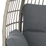 Safavieh Emmett Egg Chair Grey / Grey PAT9043B