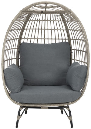 Safavieh Emmett Egg Chair Grey / Grey PAT9043B