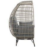 Safavieh Emmett Egg Chair Grey / Grey PAT9043B