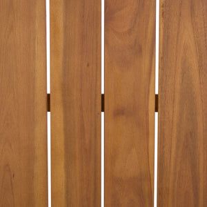 Safavieh Cardori 4 Pc Set - Stylish Teak & Cream Furniture For Indoor/Outdoor Elegance And Comfort Teak Brown ,Cream Pat6807a,Set2 ,Pat6808a Pat9517a-kit2