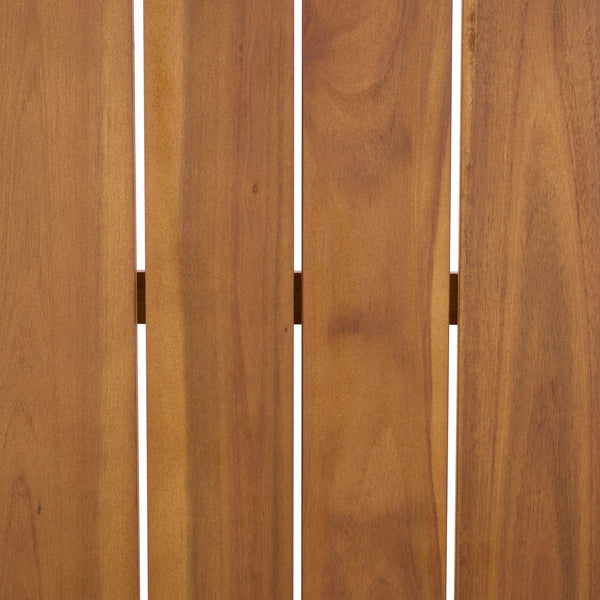 Safavieh Cardori 4 Pc Set - Stylish Teak & Cream Furniture For Indoor/Outdoor Elegance And Comfort Teak Brown ,Cream Pat6807a,Set2 ,Pat6808a Pat9517a-kit2