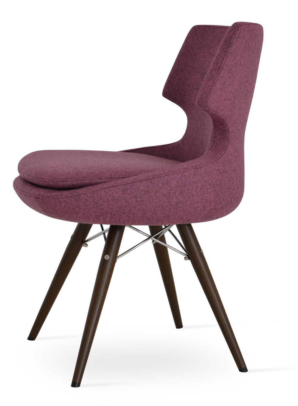 Soho Concept Patara Mw Dining Chair In Camira Era Fabric - 10-year Guarantee, Stylish Walnut Finish & Comfort Walnut  Soho-concept-dining-chair-05187