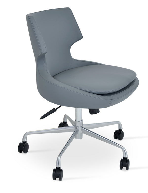 Soho Concept Patara Office Chairs - Stylish Boucle, Velvet & Nubuck Fabrics With 10-year Guarantee - Versatile Seating   Soho-concept-dining-chair-11940