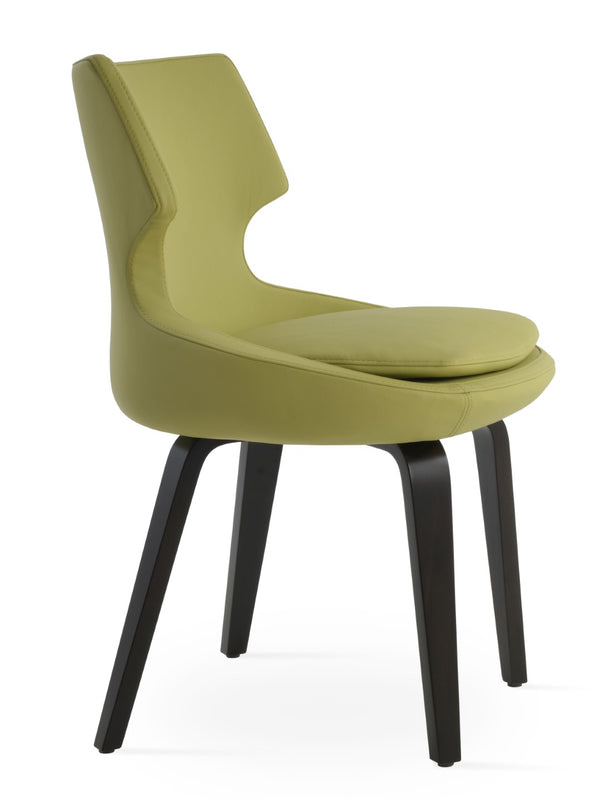 Soho Concept Patara Plywood Dining Chair In Ppm Green - Durable, Stylish, 10-year Guarantee, 350 Lbs Capacity! Green  Soho-concept-dining-chair-05199