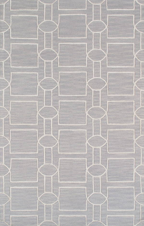 Pasargad Hand-tufted Silk & Wool Transitional Area Rug - Luxurious Modern Elegance For Any Room   Pbw-3sam 6x9