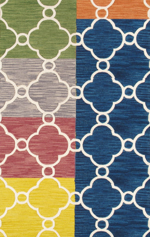 Pasargad Transitional Collection Hand-tufted Lamb's Wool Area Rug For Modern Elegance & Comfort   Pbw-820chart 5x8