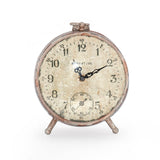 Paris Petit Clock Distressed Antique Taupe PC005 Zentique