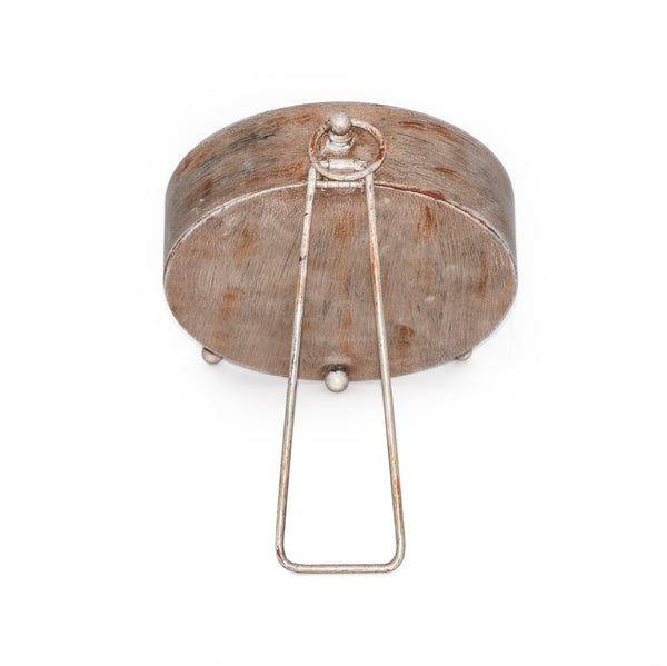 Paris Petit Clock Distressed Antique Taupe PC005 Zentique