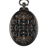 Iron Clock Antique Black PC021 Zentique