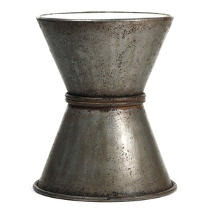 Iron Stool Rustic Zinc PC022 Zentique